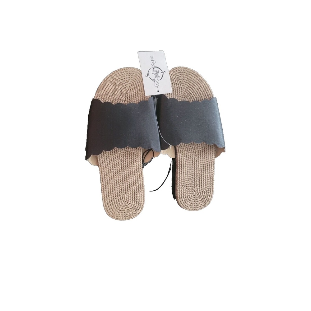 New Sole Mates Black Sandals